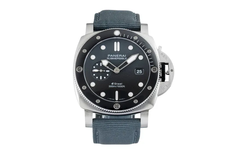 Panerai Submersible steel automatic men's watch PAM01288 LP: 11800EUR [2602991]