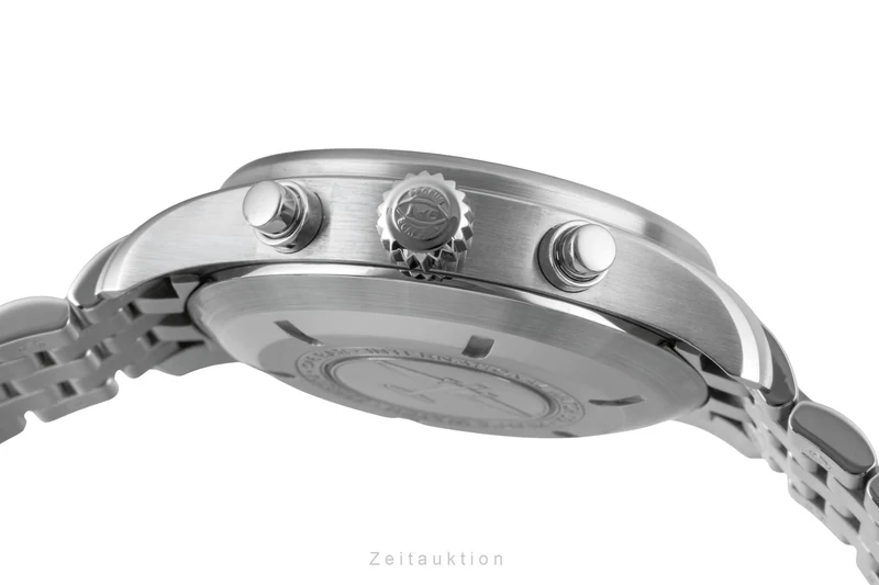 IWC Fliegerchronograph chronograph Steel / rubber automatic men's watch IW377710 LP: 9000EUR [2602709]