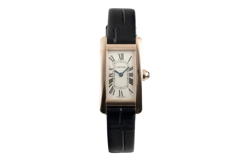 Cartier Tank Américaine 18 ct red gold quartz women's watch W2607456 [2602936]