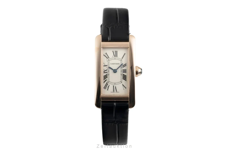 Cartier Tank Américaine 18 ct red gold quartz women's watch W2607456 [2602936]