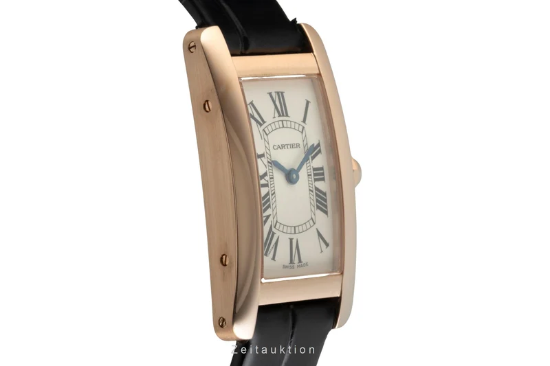 Cartier Tank Américaine 18 ct red gold quartz women's watch W2607456 [2602936]