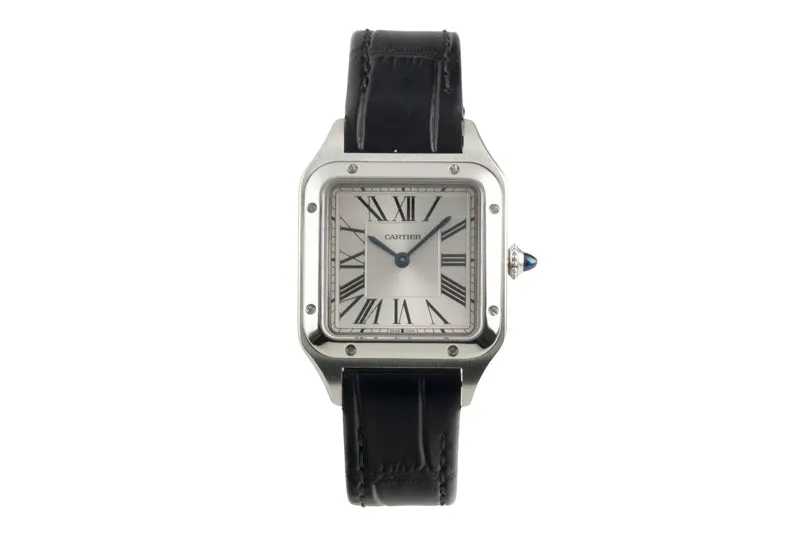 Cartier Santos Dumont steel quartz women's watch WSSA0023 [2603064]