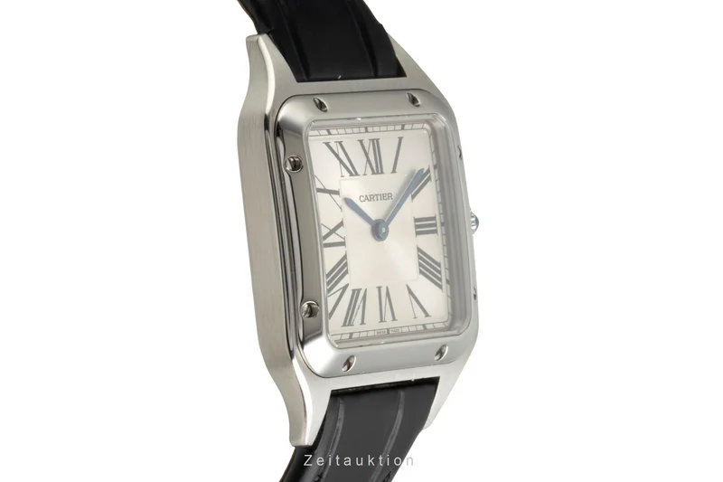 Cartier Santos Dumont steel quartz women's watch WSSA0023 [2603064]