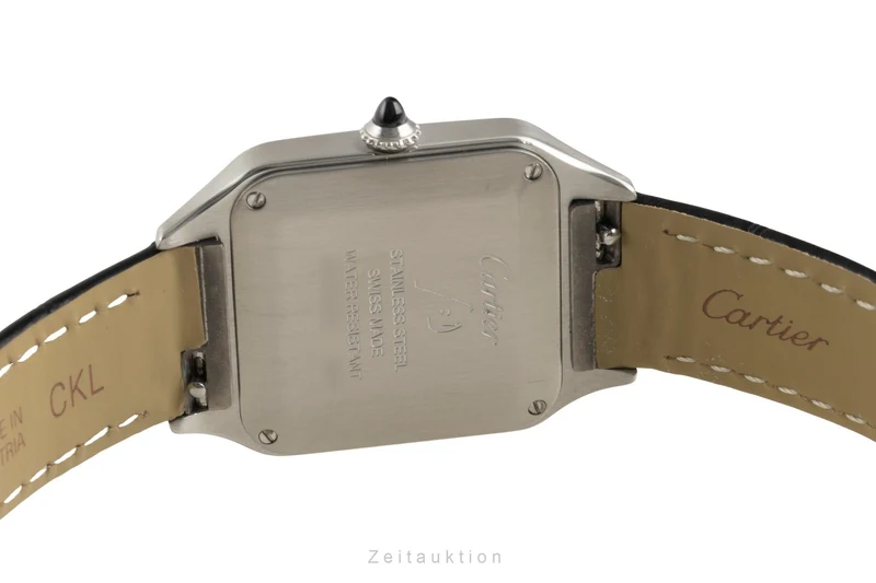 Cartier Santos Dumont steel quartz women's watch WSSA0023 [2603064]