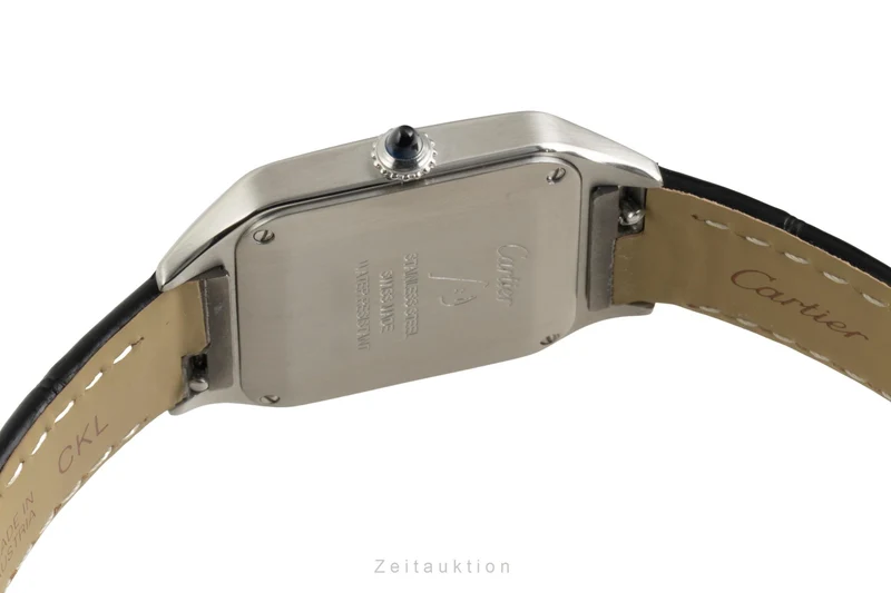 Cartier Santos Dumont steel quartz women's watch WSSA0023 [2603064]