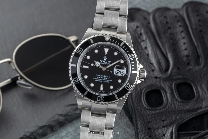 Rolex Submariner steel automatic men's watch 16610 [2602902]
