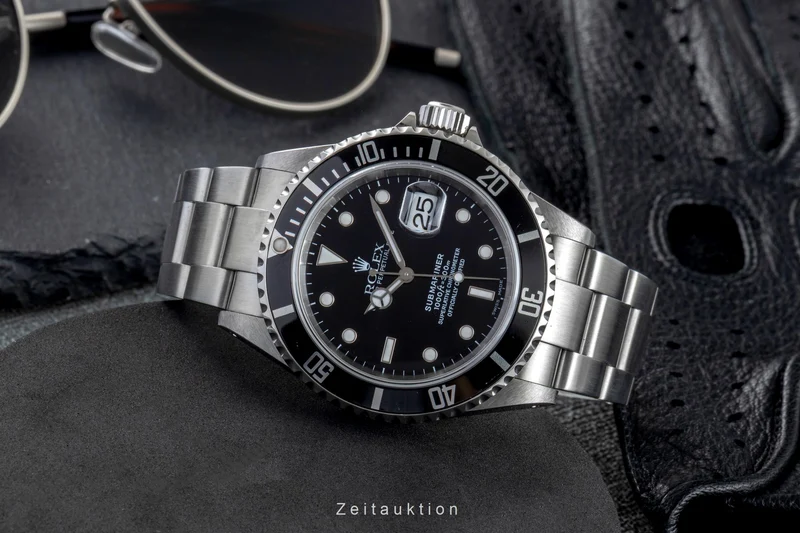 Rolex Submariner steel automatic men's watch 16610 [2602902]