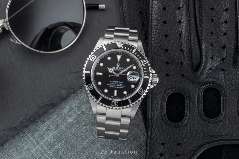 Rolex Submariner steel automatic men's watch 16610 [2602902]