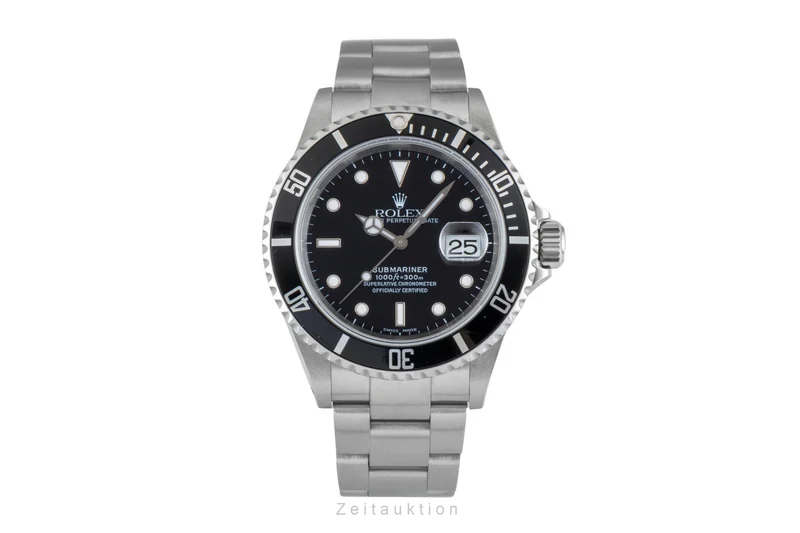 Rolex Submariner steel automatic men's watch 16610 [2602902]