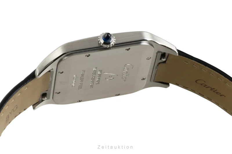 Cartier Santos Dumont steel / gold manual winding men's watch W2SA0017 [2602937]