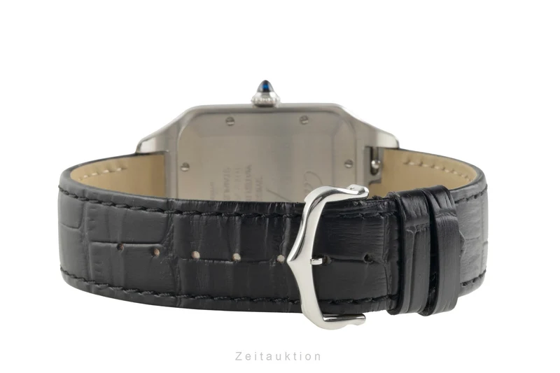 Cartier Santos Dumont steel / gold manual winding men's watch W2SA0017 [2602937]