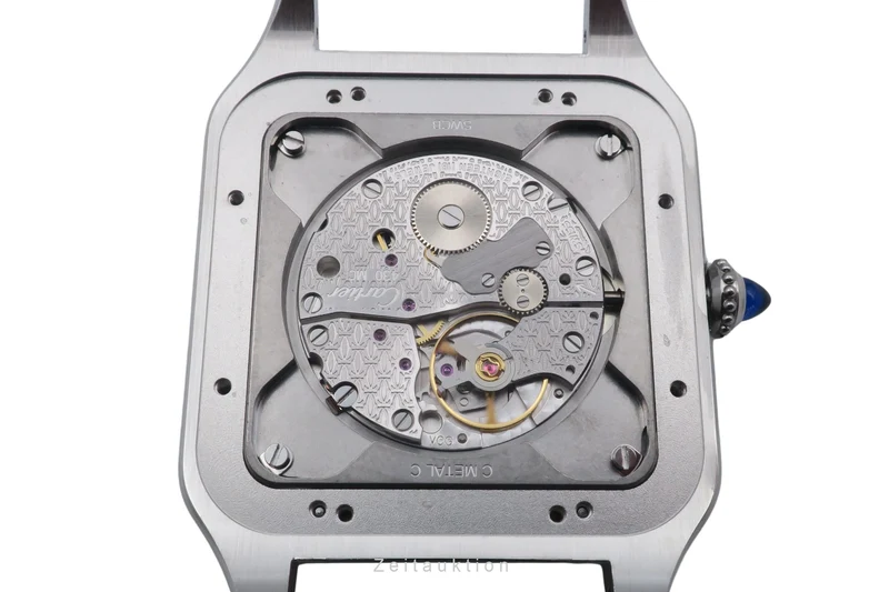 Cartier Santos Dumont steel / gold manual winding men's watch W2SA0017 [2602937]