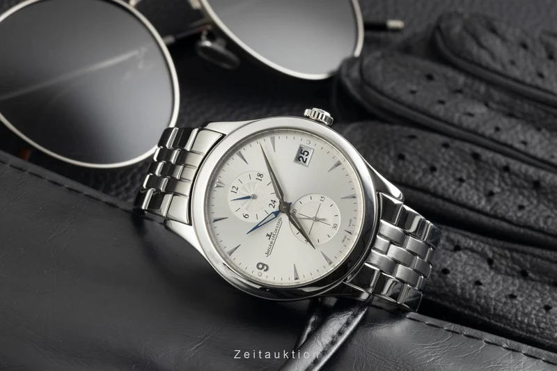 Jaeger LeCoultre Master Hometime steel automatic men's watch Q1628130, 174.8.05.S [2602695]