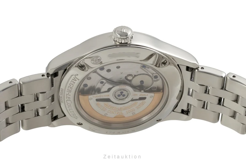 Jaeger LeCoultre Master Hometime steel automatic men's watch Q1628130, 174.8.05.S [2602695]