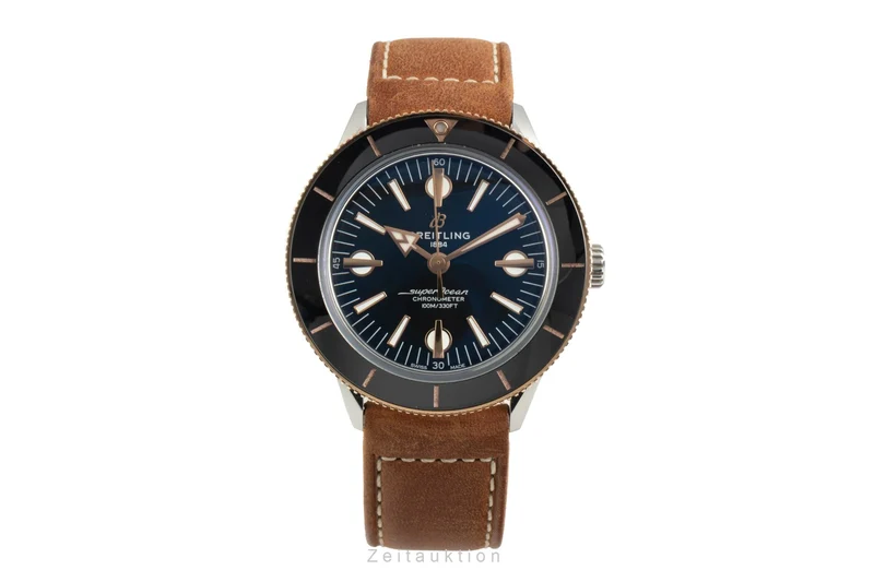 Breitling Superocean Heritage 42 steel / gold automatic men's watch U10370121B1X1 LP: 6150EUR [2602960]