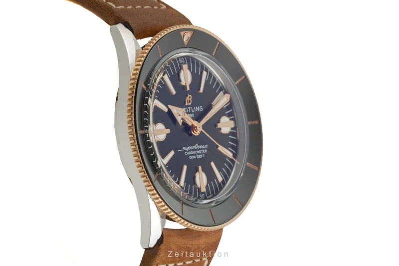 Breitling Superocean Heritage 42 steel / gold automatic men's watch U10370121B1X1 LP: 6150EUR [2602960]