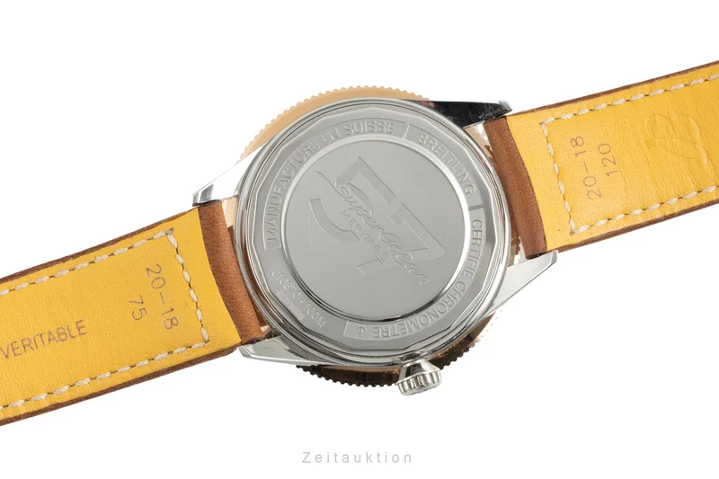 Breitling Superocean Heritage 42 steel / gold automatic men's watch U10370121B1X1 LP: 6150EUR [2602960]