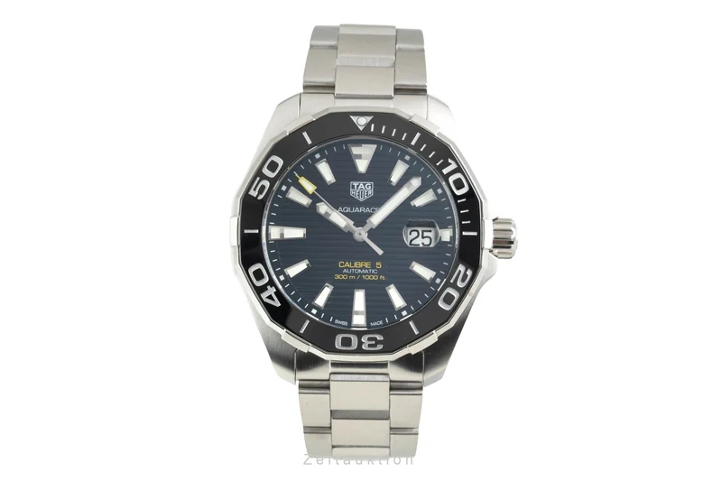 Tag Heuer Aquaracer steel automatic men's watch WAY201A-BA0927 [2602893]