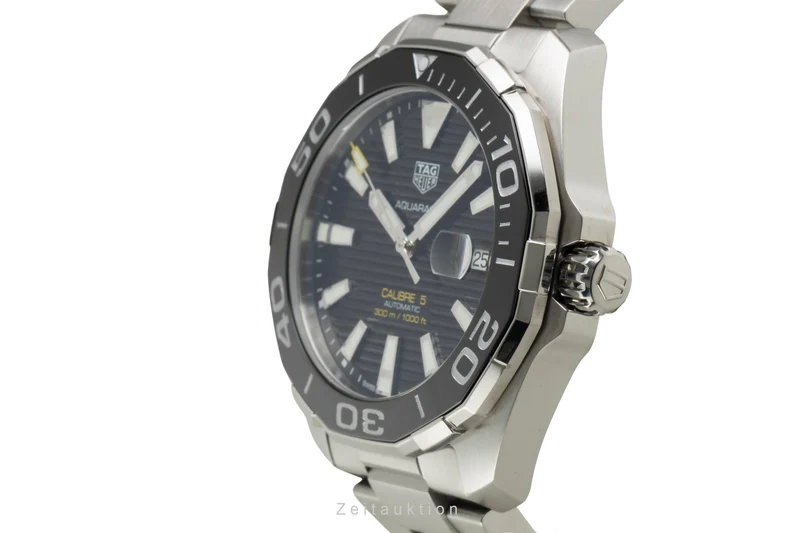 Tag Heuer Aquaracer steel automatic men's watch WAY201A-BA0927 [2602893]