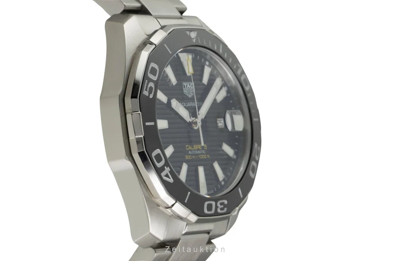 Tag Heuer Aquaracer steel automatic men's watch WAY201A-BA0927 [2602893]