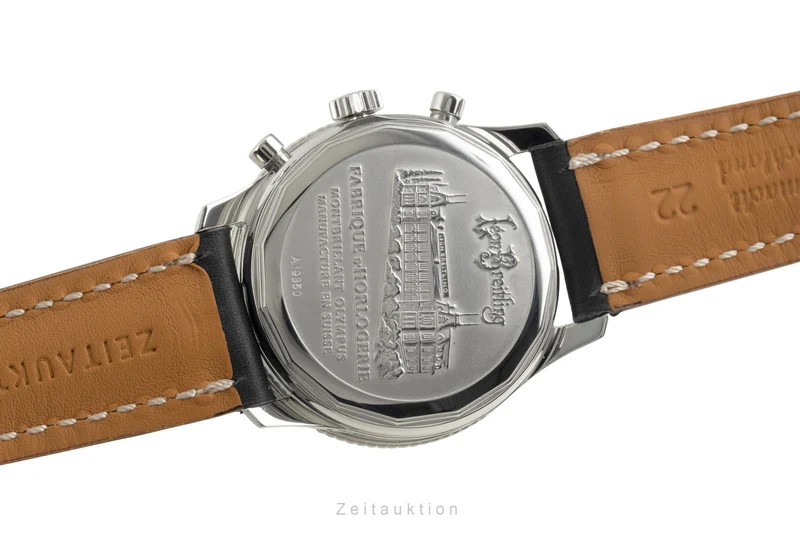 Breitling Montbrillant chronograph steel automatic men's watch A19350 [2603029]