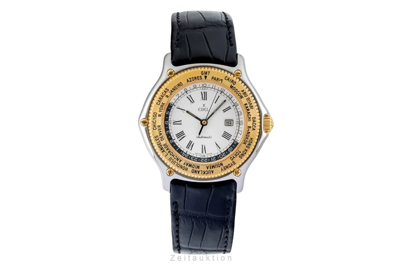 Ebel Voyager steel / gold automatic men's watch 1124913 [2602321]