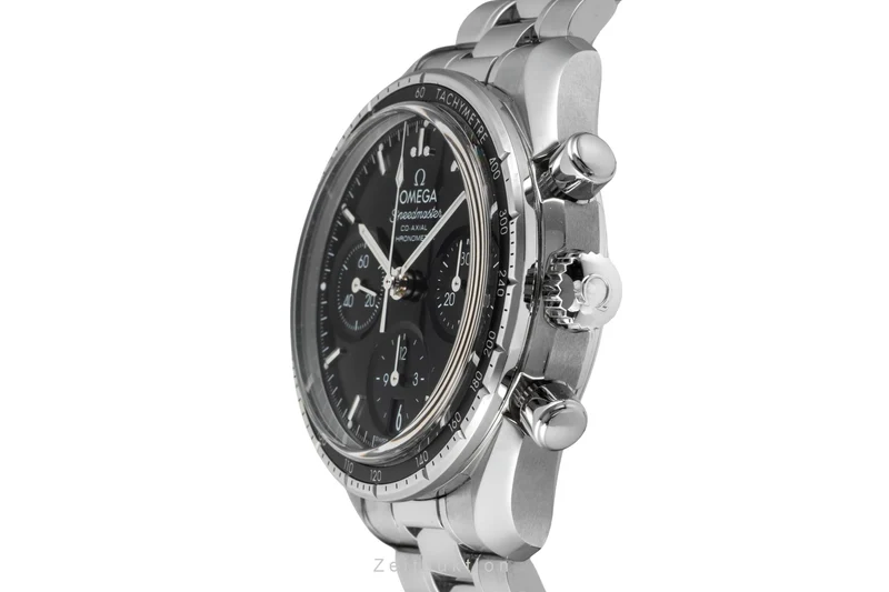 Omega Speedmaster chronograph steel automatic men's watch 324.30.38.50.01.001 LP: 6100EUR [2602978]