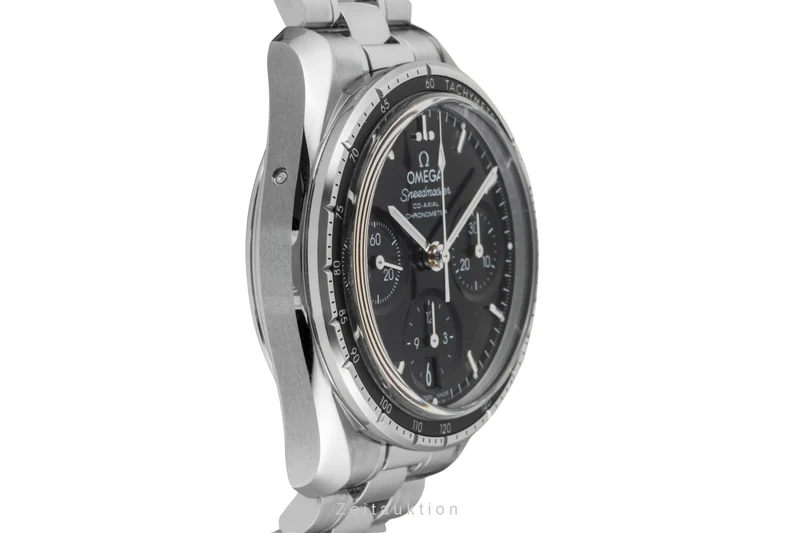 Omega Speedmaster chronograph steel automatic men's watch 324.30.38.50.01.001 LP: 6100EUR [2602978]