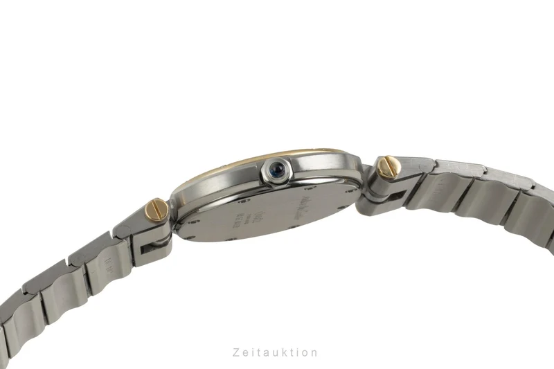 Cartier Santos Ronde steel / gold quartz unisex 8191 [2602780]