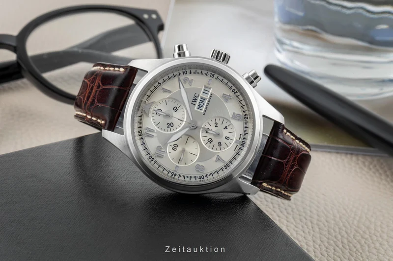 IWC Fliegerchronograph chronograph steel automatic men's watch IW371702 [2603040]