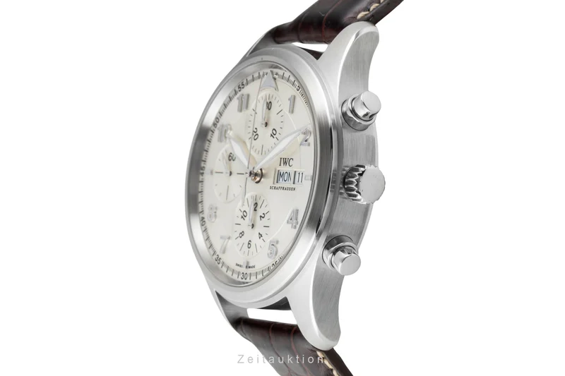IWC Fliegerchronograph chronograph steel automatic men's watch IW371702 [2603040]