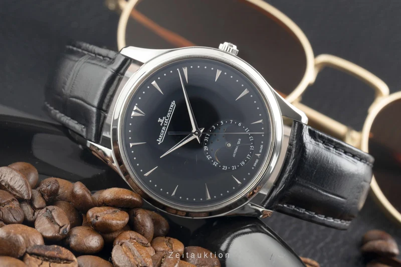Jaeger LeCoultre Master Ultra Thin steel automatic men's watch Q1368470, 176.8.64.S LP: 12500EUR [2602726]