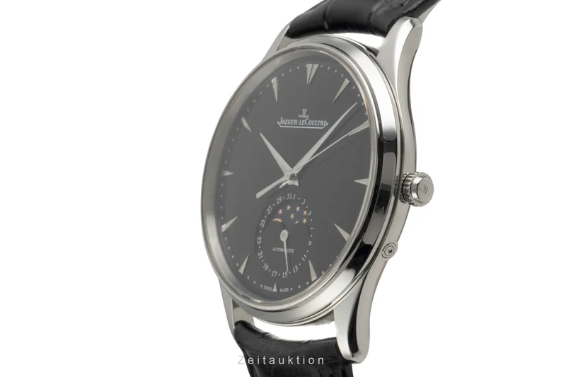 Jaeger LeCoultre Master Ultra Thin steel automatic men's watch Q1368470, 176.8.64.S LP: 12500EUR [2602726]