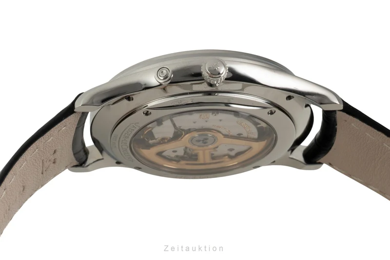 Jaeger LeCoultre Master Ultra Thin steel automatic men's watch Q1368470, 176.8.64.S LP: 12500EUR [2602726]