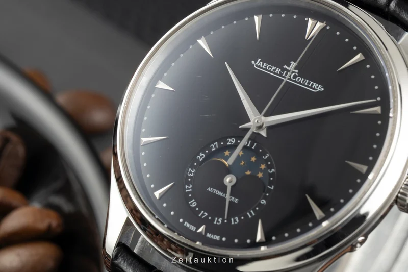 Jaeger LeCoultre Master Ultra Thin steel automatic men's watch Q1368470, 176.8.64.S LP: 12500EUR [2602726]