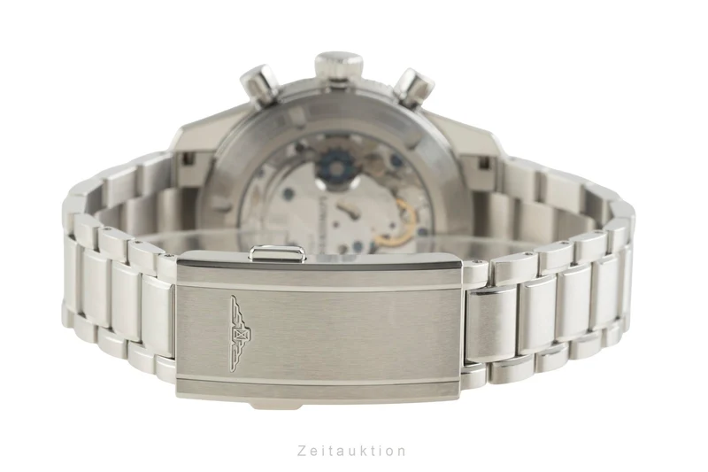 Longines Spirit chronograph steel manual winding men's watch L3.721.4.53.6 LP: 5100EUR [2602901]