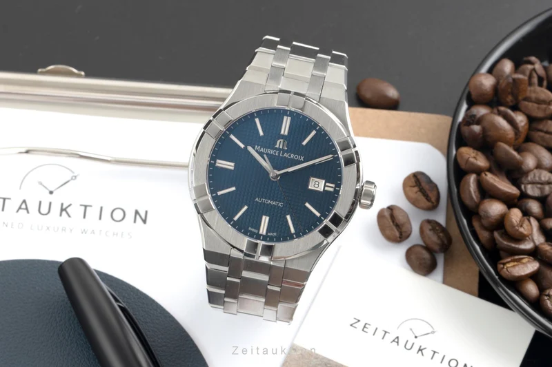 Maurice Lacroix Aikon steel automatic men's watch AI6008-SS002-430-1 [2602794]
