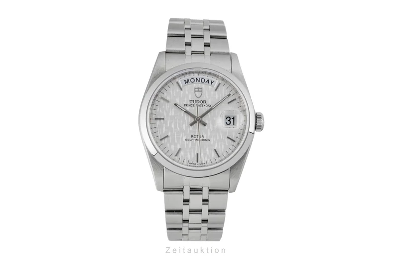 Tudor Date-Day steel automatic men's watch 76200 [2600422]