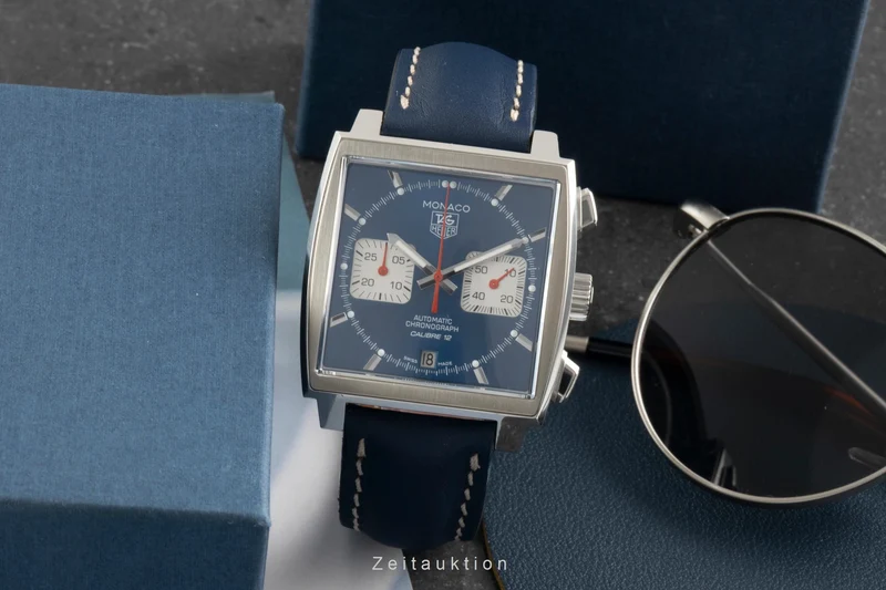 Tag Heuer Monaco chronograph steel automatic men's watch CAW2111-0 [2506200]