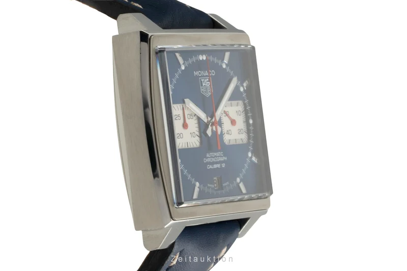 Tag Heuer Monaco chronograph steel automatic men's watch CAW2111-0 [2506200]