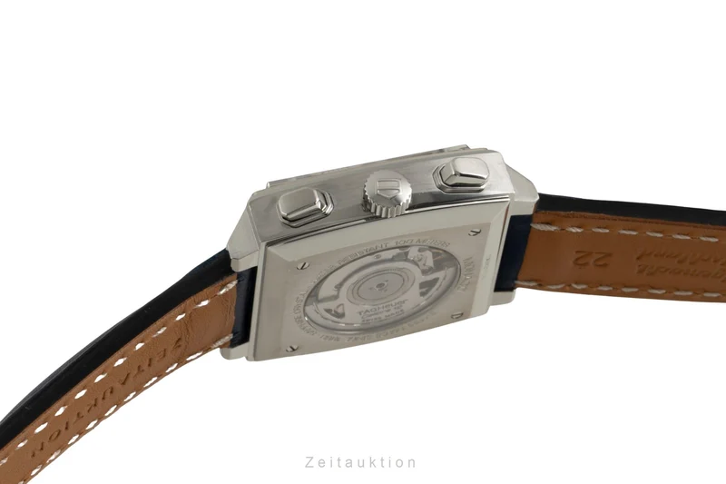 Tag Heuer Monaco chronograph steel automatic men's watch CAW2111-0 [2506200]