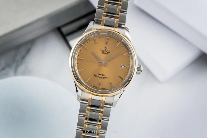 Tudor Style steel / gold automatic unisex 12303 [2602691]