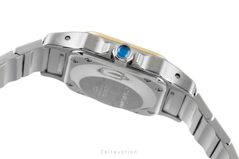 Cartier Santos steel / gold automatic women's watch 82036283 [2602727]