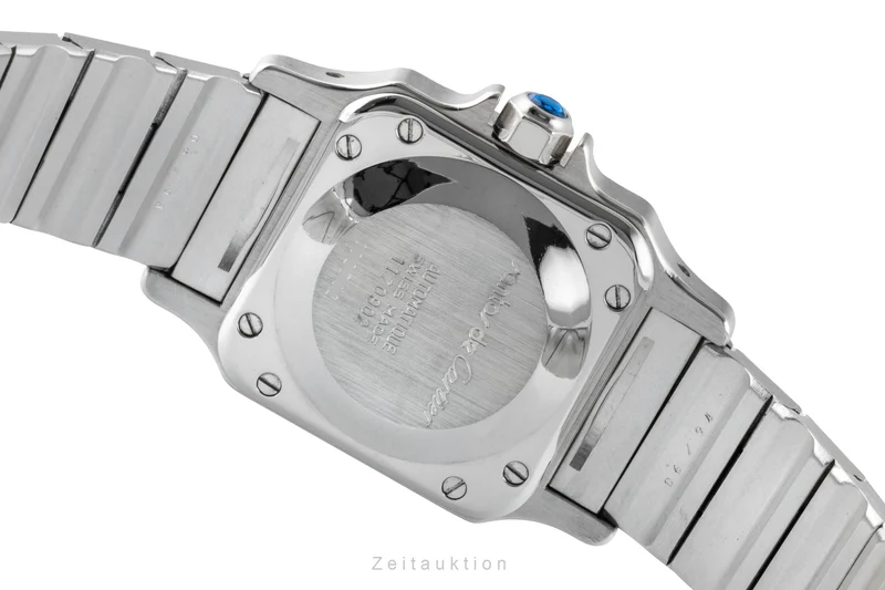 Cartier Santos steel / gold automatic women's watch 82036283 [2602727]