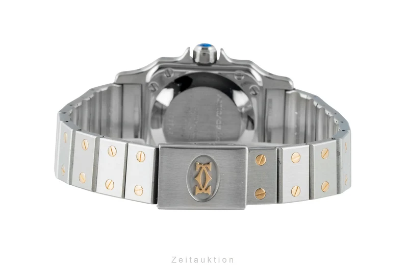Cartier Santos steel / gold automatic women's watch 82036283 [2602727]