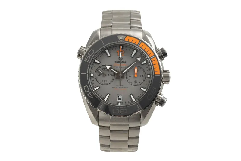 Omega Seamaster chronograph titanium automatic men's watch 215.90.46.51.99.001 [2602384]
