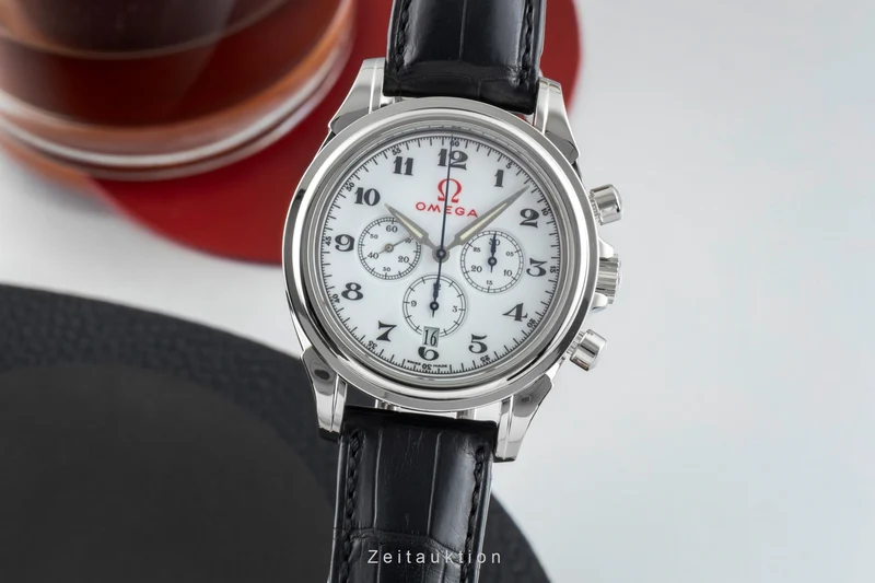 Omega De Ville chronograph steel automatic men's watch 4841.20.00, 178.1706 [2602828]