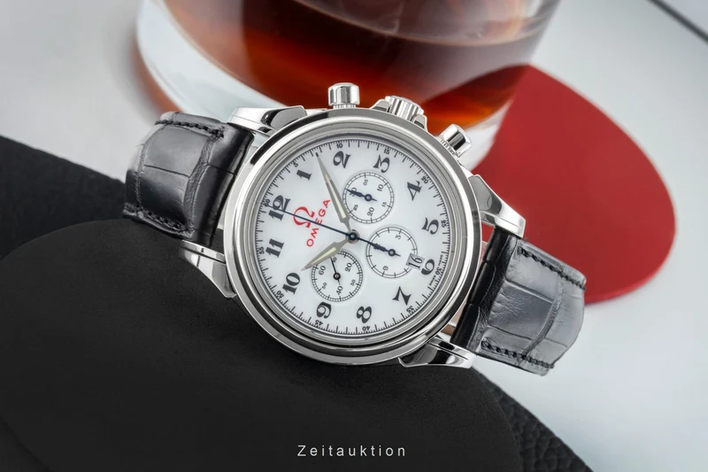 Omega De Ville chronograph steel automatic men's watch 4841.20.00, 178.1706 [2602828]