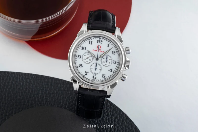 Omega De Ville chronograph steel automatic men's watch 4841.20.00, 178.1706 [2602828]