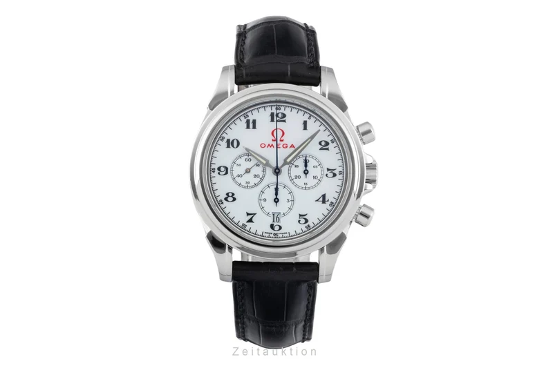 Omega De Ville chronograph steel automatic men's watch 4841.20.00, 178.1706 [2602828]